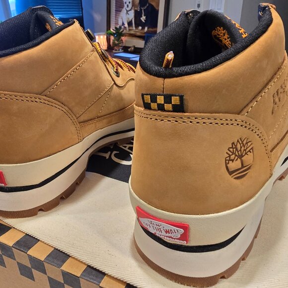 VANS x Timberland Boots Half Cab Hiker Wheat VN000CBNWEA Men’s US 10 NEW RARE - Picture 14 of 16